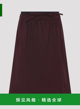 香港直邮PRADA 女士半身裙 P197ZSOOO187PF0403 SS2026 灰色a字裙