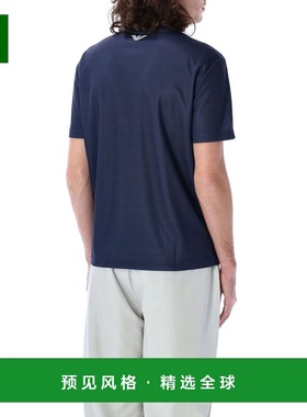 香港直邮EA7 男士T恤 7M000044AF13754UB107 SS2025 蓝色 TEE TEN