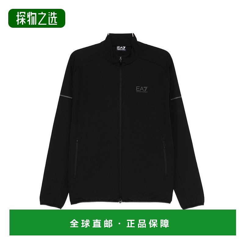 香港直邮Ea7 男士 黑色毛线衫 7M000638AF16826UC001