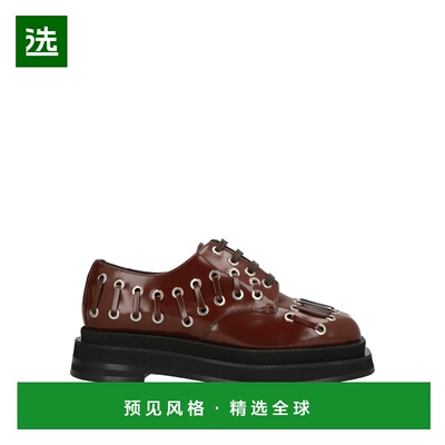 1h可退 香港直邮Simone Rocha 蒙娜·罗莎 女士 绑带鞋 brown棕色