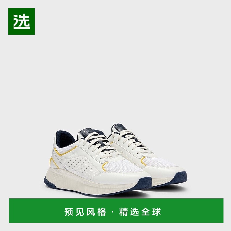 欧洲直邮HUGO BOSS雨果BOSS BLACK 保时捷联名运动鞋 采用穿