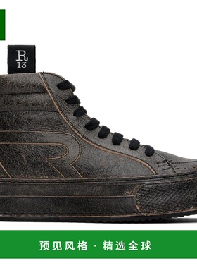 1h可退 【美国直邮】R13 黑色 Rogue 破洞运动鞋 女鞋 时尚休闲鞋