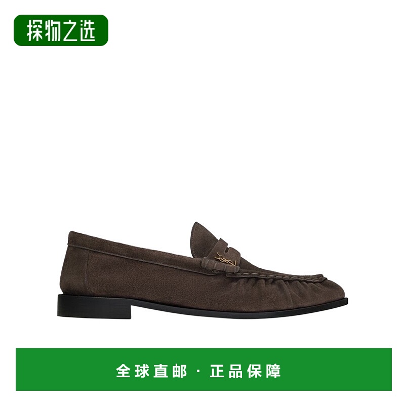 香港直邮Saint Laurent LE LOAFER绒面革便士乐福鞋 8394712W5AC