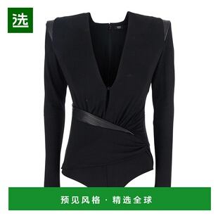 1h可退 香港直邮Versace 范思哲 女士 BODYSUIT RESPONSIBLE 弹力