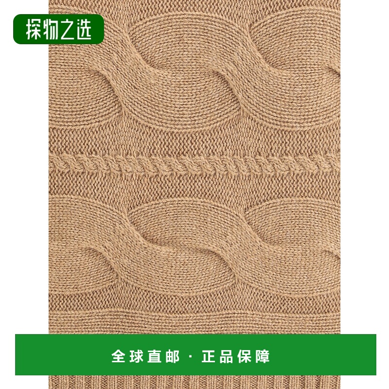 香港直邮MaxMara 麦斯玛拉 女士 高领粗线针织毛衣 2526366042600