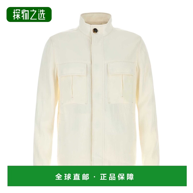 香港直邮Zegna 长袖休闲夹克 RUFT55A9F256杰尼亚立领