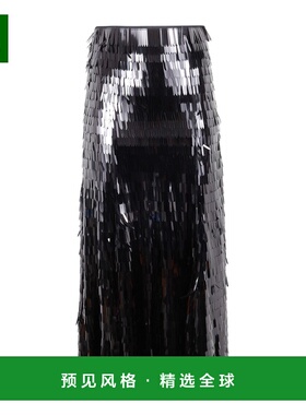 香港直邮SELF-PORTRAIT 女士半身裙 SS2026 RS26165MSKB黑色长裙