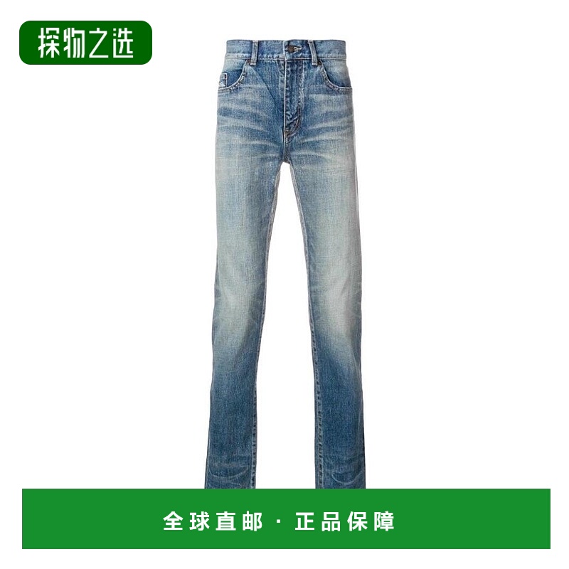 香港直邮Saint Laurent 直筒牛仔裤 527389D862