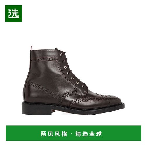 香港直邮Thom Browne 箱形经典翼尖靴子 MFB204A06549