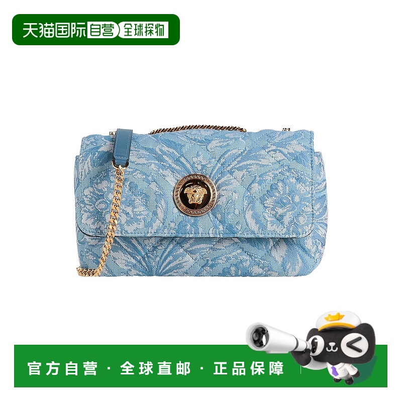 1h可退 香港直邮Versace 范思哲 女士 Bags 斜挎包 blue蓝色 舒适
