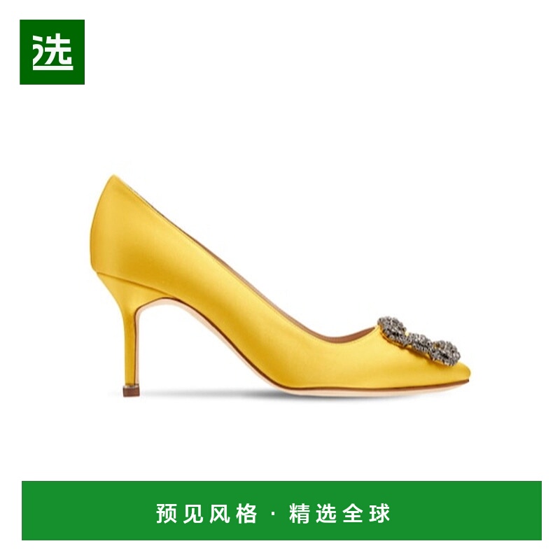香港直邮Manolo Blahnik 徽标细跟高跟鞋 73I0C4007