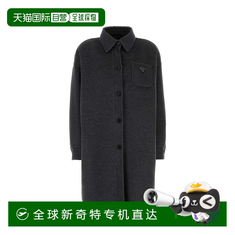 欧洲直邮prada 女士 围巾披肩羊绒羊毛普拉达