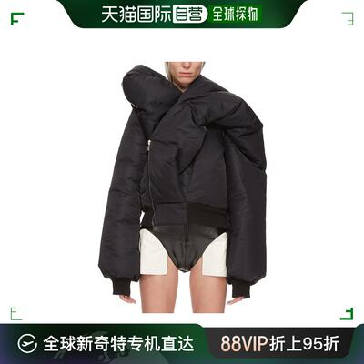 香港直邮Rick Owens Drkshdw 拉链长袖棉服 DS02C5721BR