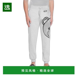 8111 A4317 香港直邮Moschino 徽标细节运动裤