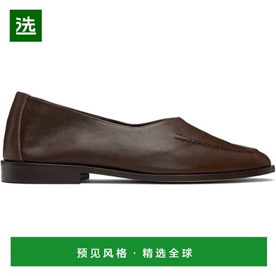 1h可退 香港直邮Hereu 男士 棕色 Juliol Winter Slip-on 乐福鞋