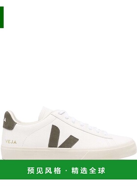 1h可退 香港直邮Veja 女士 'Campo' Logos 白色侧边皮质男士运动(