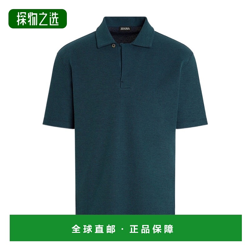 香港直邮Zegna 棉质 Polo 衫 UF321A9F781短袖杰尼亚