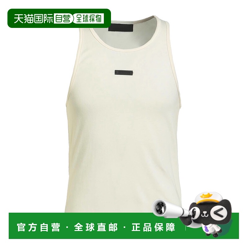 1h可退 香港直邮Essentials 男士 背心上衣 white白色 舒适时尚