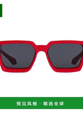 1h可退 欧洲直邮LV/路易威登 红色醋酸纤维镜框太阳镜正品舒适百