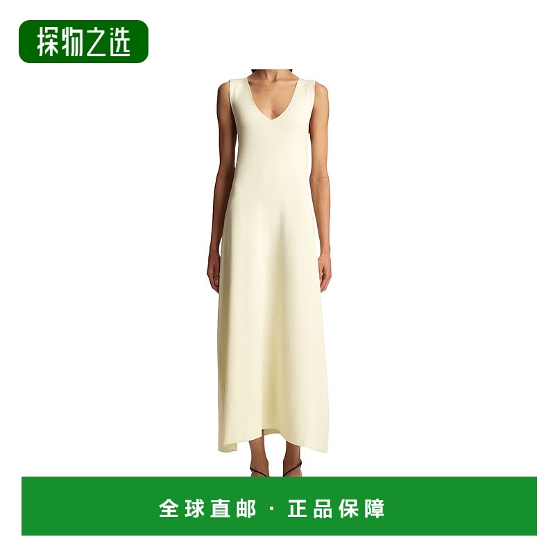 香港直邮Khaite 弹力针织连衣裙 9810439