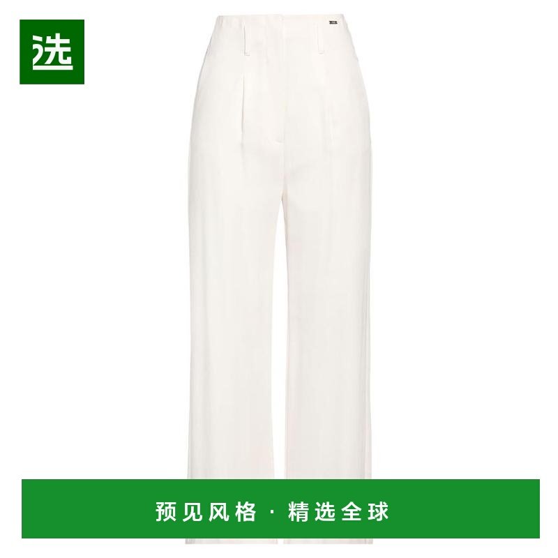 1h可退 【美国直邮】ARMANI EXCHANGE 女士阔腿休闲裤 100 莱赛尔,女装/女士精品,休闲裤,淘宝优惠券,粉丝福利购,淘宝优惠卷
