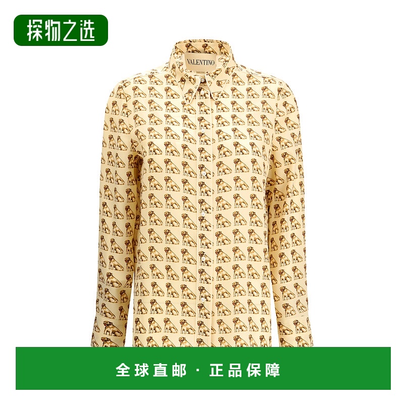 香港直邮valentino 华伦天奴 女士 Garavani 衬衫 7B3AB7Q29G5