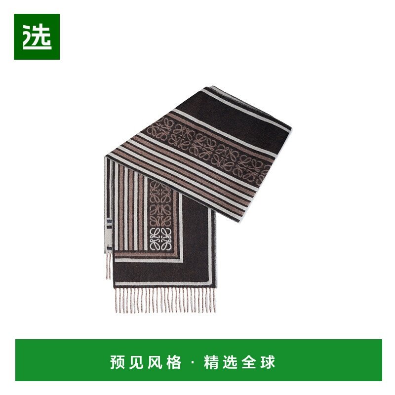 香港直邮Loewe 羊毛和羊绒围巾 FSA4SS1W10