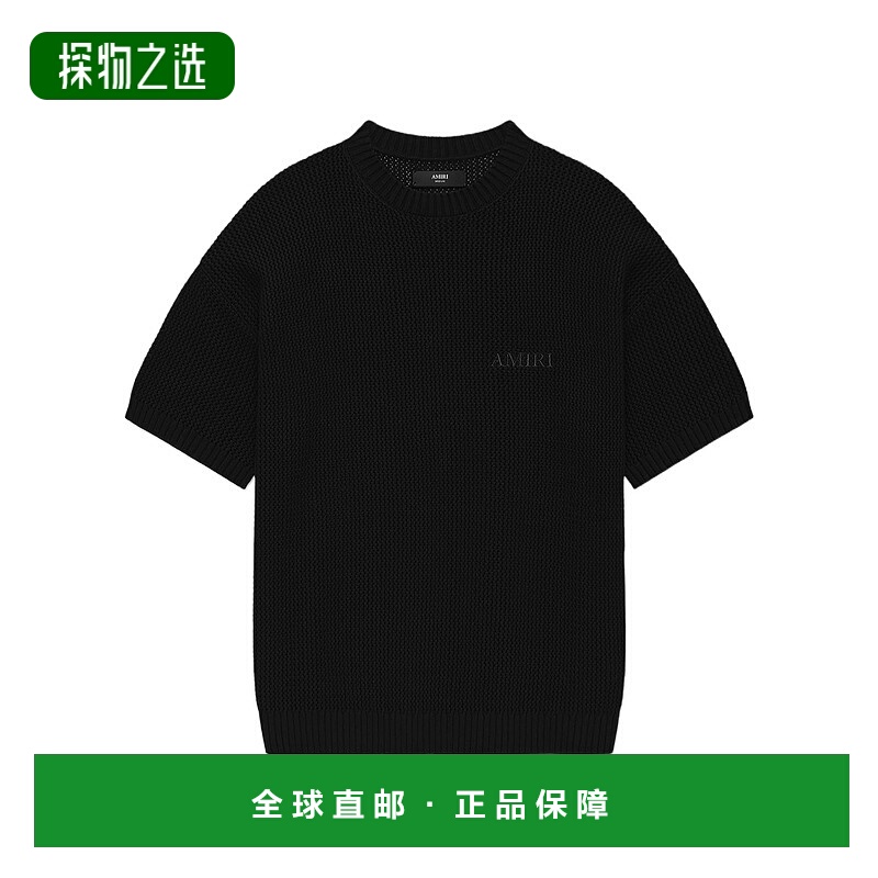 香港直邮Amiri 编织网眼T恤 AMKNTE1052