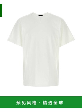 1h可退 香港直邮Y PROJECT 男士 白色棉质T恤 204TS006J135OPTICW