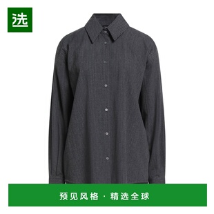 1h可退 香港直邮Fabiana Filippi 女士 条纹衬衫 grey灰色 舒适时