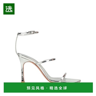 1h可退 香港直邮Amina Muaddi 女士 凉鞋 metal金属色 舒适时尚