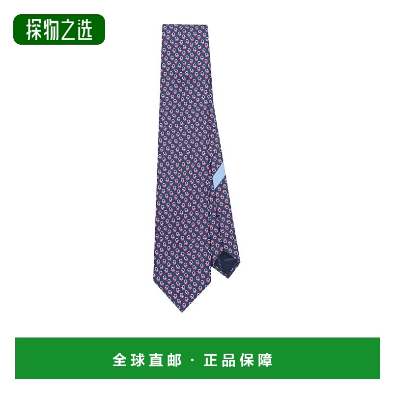 香港直邮Salvatore Ferragamo 尖角领带 350986菲拉格慕