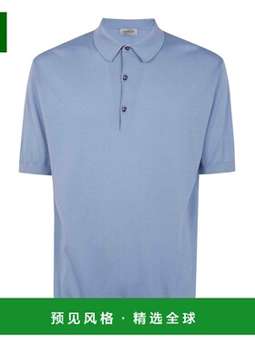 香港直邮JOHN SMEDLEY 男士衬衫 ADRIAN096SEA SS2025 绿色