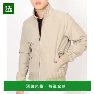 韩国直邮Baracuta男款 818 夹克外套卡其色立领休闲BRCPS0001BCNY1