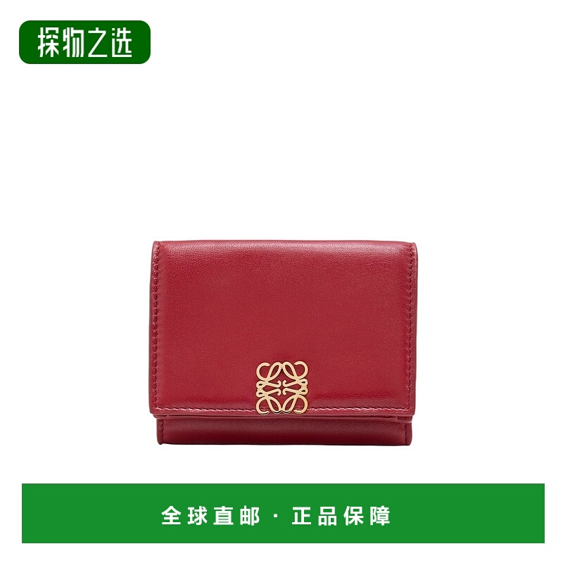 香港直邮Loewe Anagram三折钱包 C821TR2X10