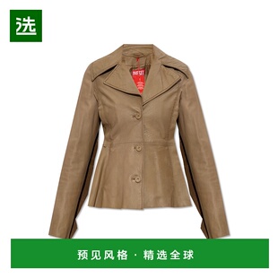 欧洲直邮diesel 女士 外套皮衣夹克