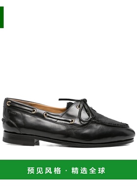 香港直邮BALLY 女士芭蕾乐福鞋 WF140HBU008I903 AW2025 黑色 系