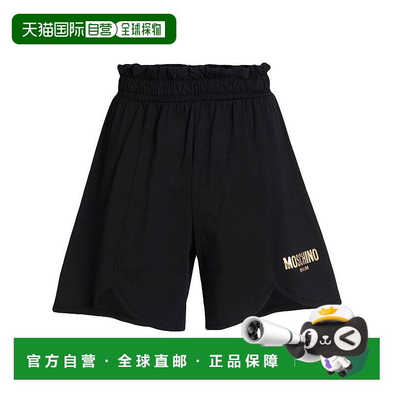 1h可退 香港直邮Moschino 莫斯奇诺 女士 罩衫 black黑色 舒适时