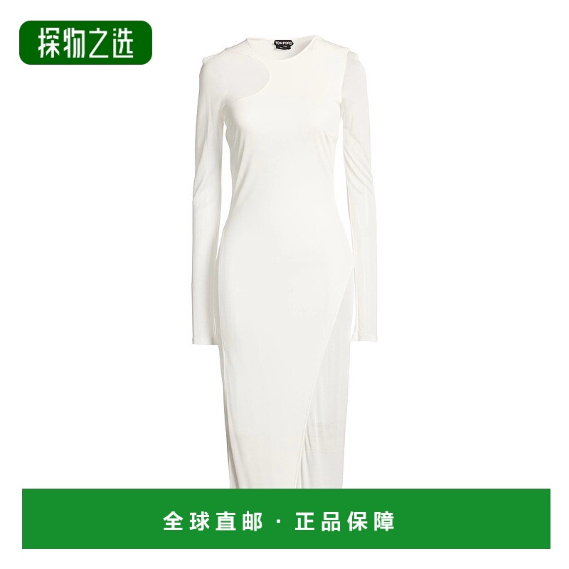 香港直邮Tom Ford 汤姆·福特 女士 中长连衣裙 beige米色 舒适时