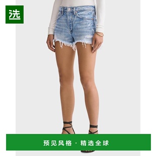 1h可退 【美国直邮】AGOLDE|Parker 复古磨边牛仔短裤外穿显瘦潮