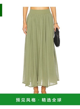 香港直邮ZIMMERMANN 女士 Illuminate 褶皱半身裙 2787SS251