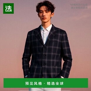 欧洲直邮KITON 男士夹克外套上衣UG89K0130C07 男装羊毛亚麻