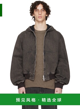 香港直邮Our Legacy 男士 黑色 Bank 牛仔夹克 M2251BBC男装针织