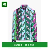 印花斜纹丝绸衬衫 1h可退 3URJ1 璞琪 女士 香港直邮Emilio Pucci