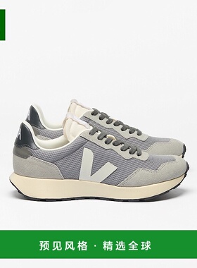 欧洲直邮VEJA Retro-Running女士自然色/深灰色聚酯纤维V标识