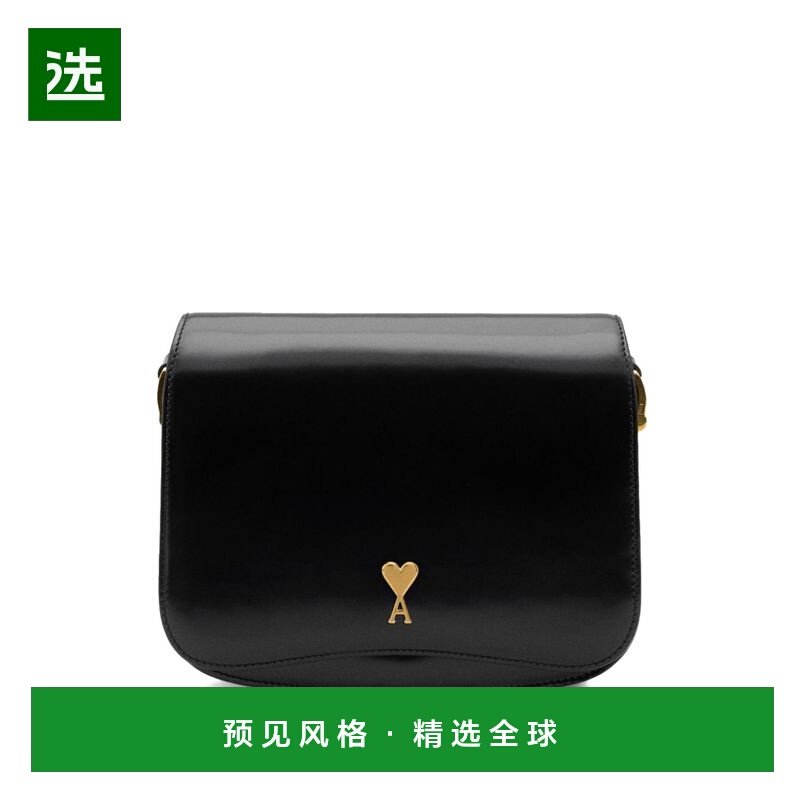 香港直邮Ami Paris 男士单肩包 ULL717AL0139001 AW2025 黑色,箱包皮具/热销女包/男包,男士包袋,淘宝优惠券,粉丝福利购,淘宝优惠卷