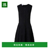 美国直邮 修身 akris女士连衣裙 1h可退 圆领无袖 拼色 时尚 优