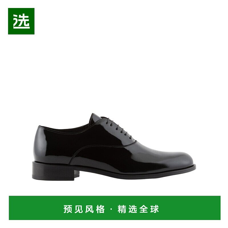 1h可退 香港直邮Giorgio Armani 系带正装鞋 X2C705XN923