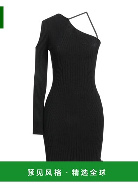 1h可退 香港直邮ANDREĀDAMO 女士 短款连衣裙 black黑色 舒适时尚