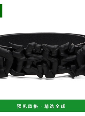 1h可退 香港直邮Diesel 迪赛 男士 黑色 B-Graffiti 腰带 X10598P